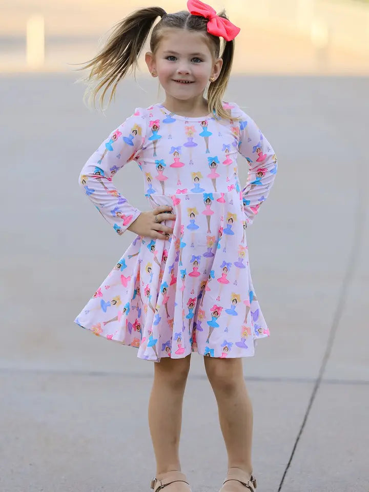 Fall Colorful Ballet Character Dress