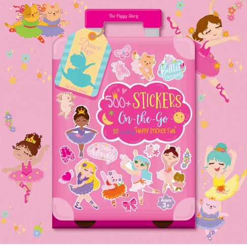500 Stickers On-The-Go Dance Magic