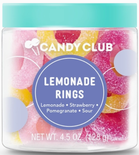 Gummy Candy Lemonade Rings