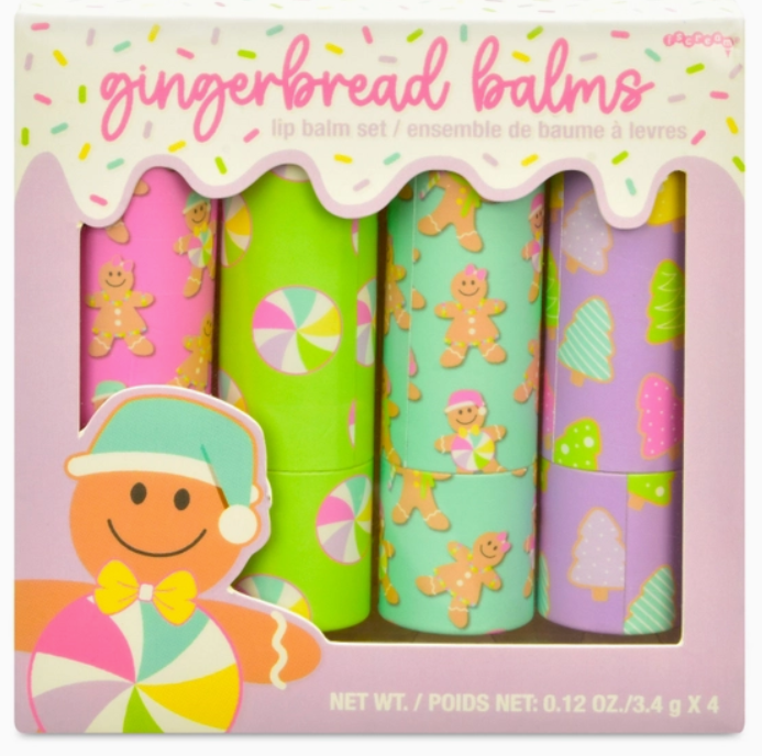Gingerbread Lip Balm Set