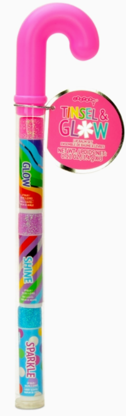Tinsel and Glow Lip Balm Set