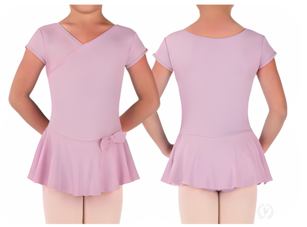 Child Mock Wrap Dress