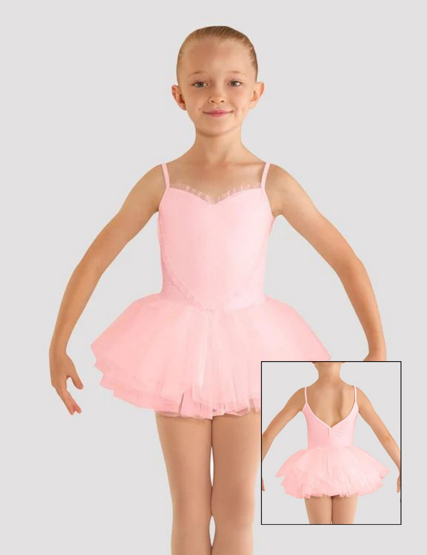 Heart Mesh Camisole Tutu