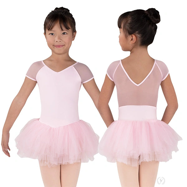 Child Cap Sleeve Tutu Dress