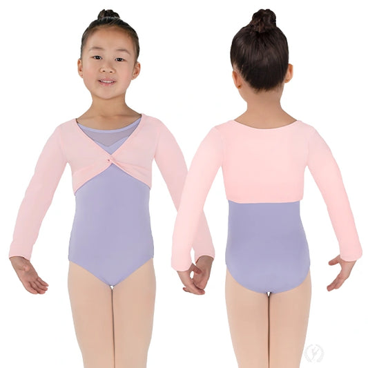 Child Cotton Twist Front Sweater