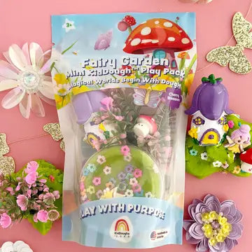 Fairy Garden Mini Kiddough Play Pack
