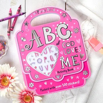 My Pretty Pink Abc of God Loves Me Activity Book
