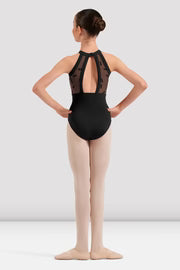 Child Ella Floral Halterneck Leotard