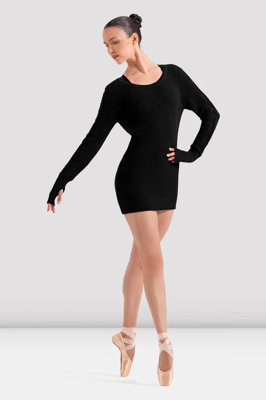 Stella Open Back Cable Knit Sweater