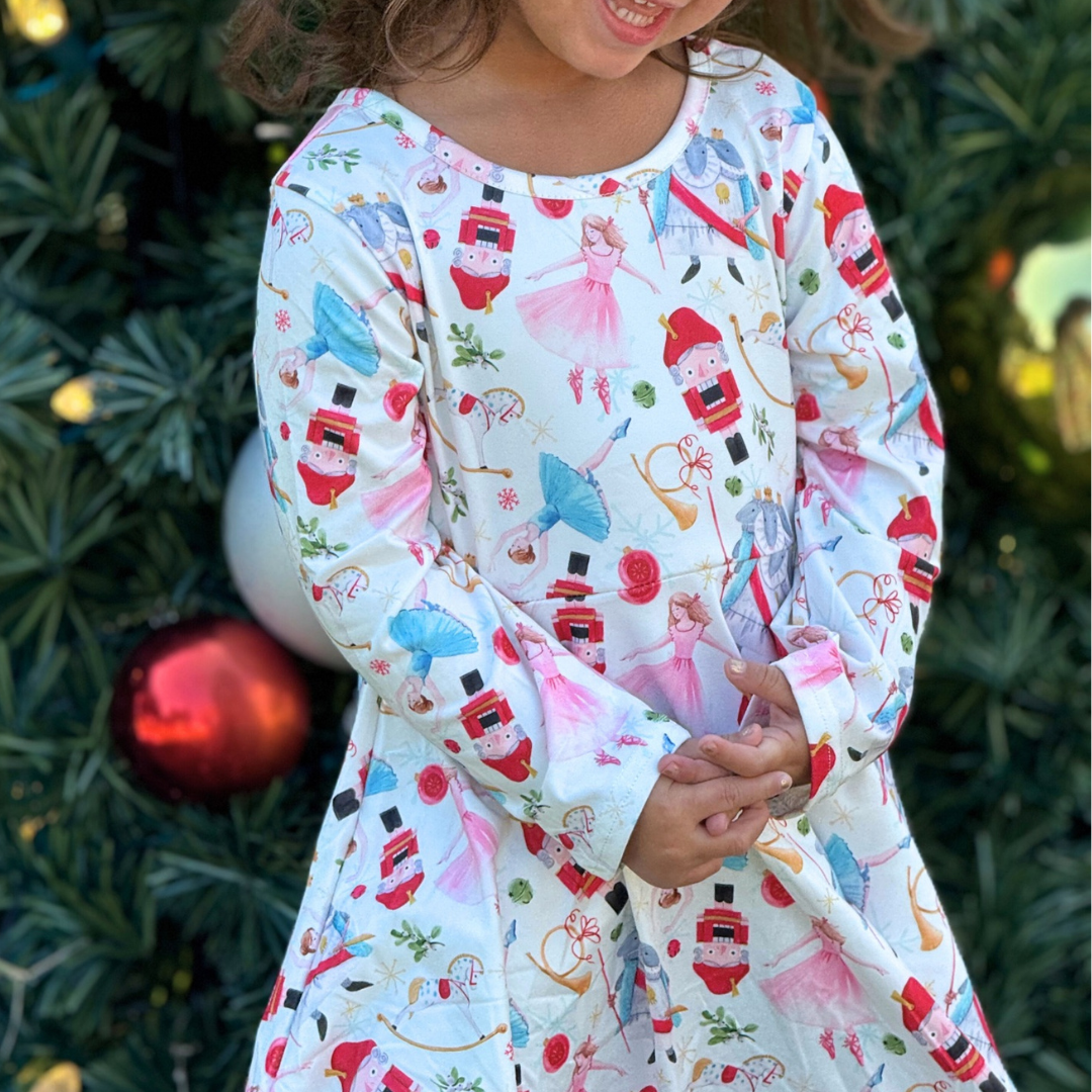 Girls Nutcracker Enchantment Dress Align Boutique Girls Nutcracker Enchantment Dress Align Boutique