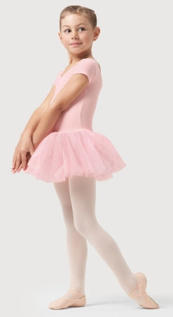 Cap Sleeve Tutu Dress-nylon