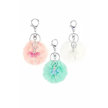 Ballerina Keychain Pouf