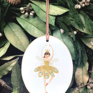 Wooden Ornaments-Oval