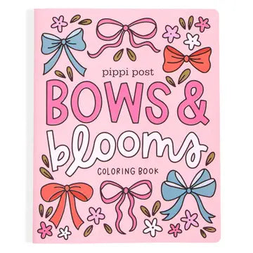 Bows & Blooms Coloring Book