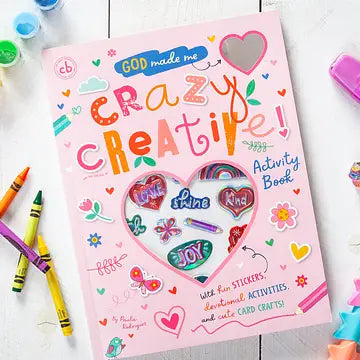 God Made Me Crazy Creative (Activity Book)